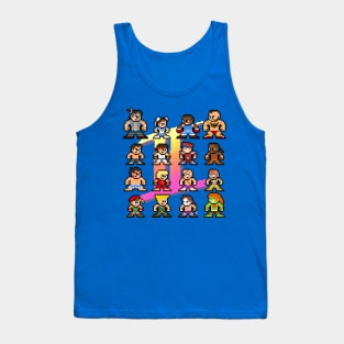 8bit Super Street Fighter II Tank Top